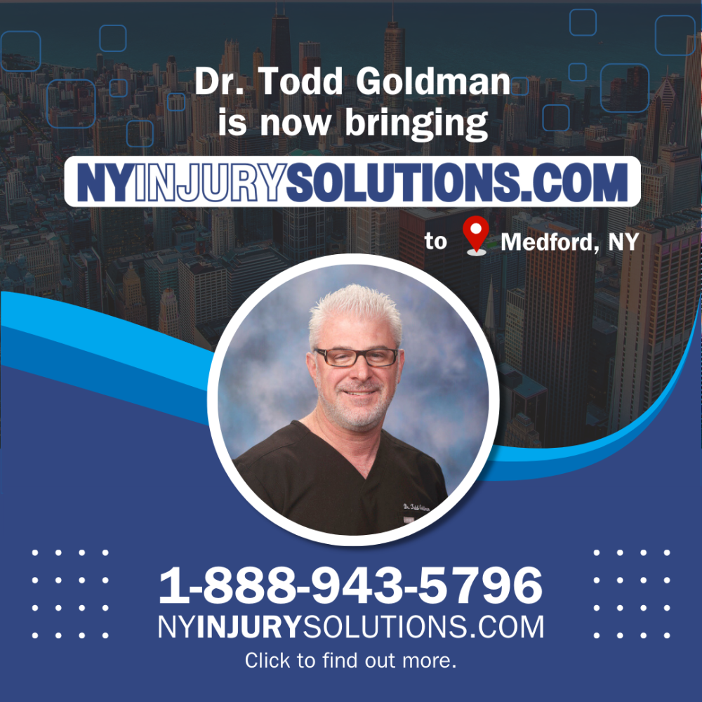 Dr. Todd Goldman NY Injury Solutions